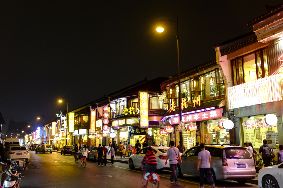 Night Food Market in Southern Song Imperial Street 